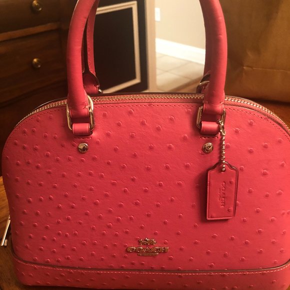 Coach Pink Mini Handbag - Picture 1 of 5